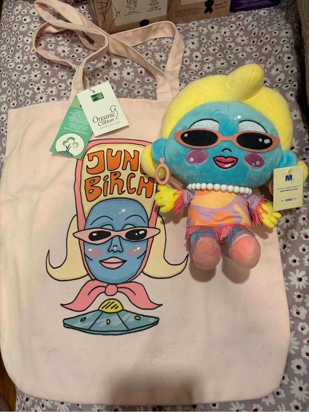 Juno Birch Bundle! Juno Birch Plush and Tote bag